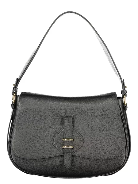 Torebka Coccinelle skórzana czarna