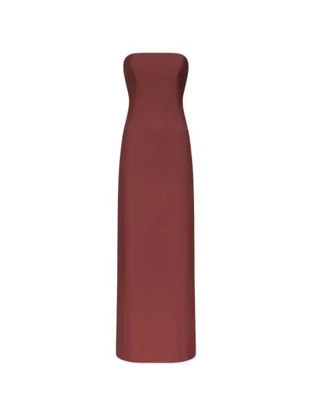 Rochie maxi Loulou De Saison de costum roșu