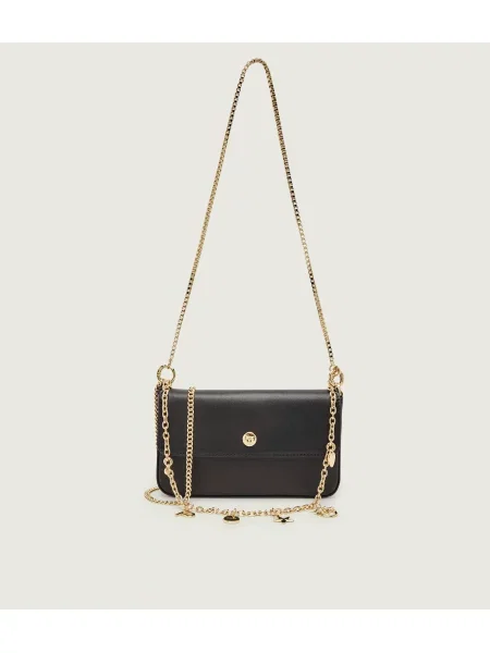 Colier Pinko din piele negru