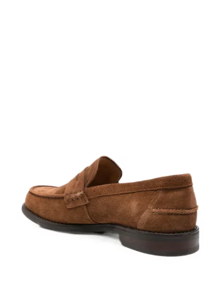 Pantofi loafer Vagabond cu bretele maro