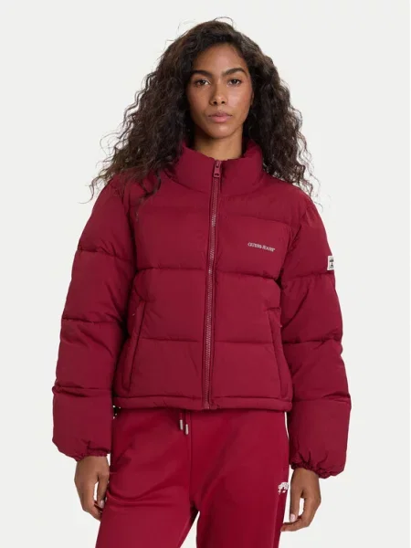 Guess Jeans Zimska jakna rdeča