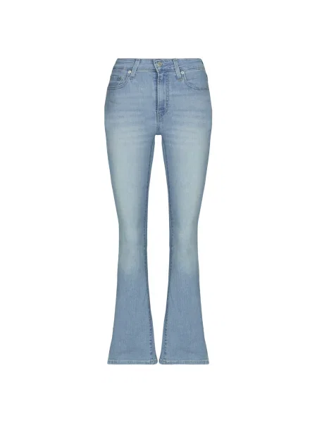 Blugi evazați Levi's® cu talie înaltă albastru