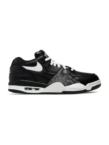 Sneakersy Stussy skórzane czarne