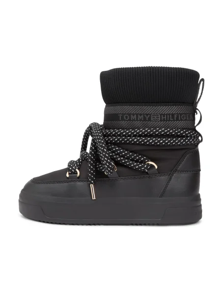 Čizme za snijeg Tommy Hilfiger Snow Boot Water Repellent crna