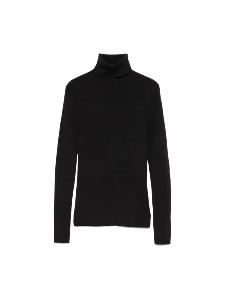 Sweter z golfem Parosh brązowy