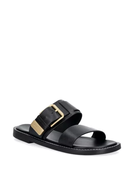 Sandale Marc O'polo din piele cu cataramă negru