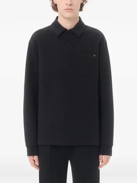 Tricou polo Valentino Garavani negru