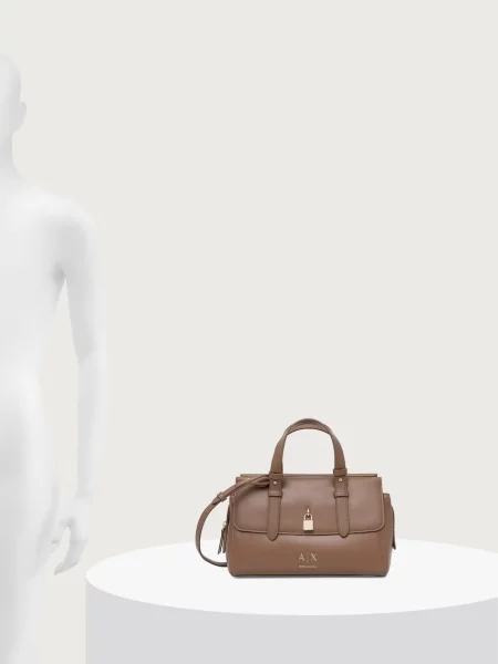Armani Exchange Táska Világosbarna bézs
