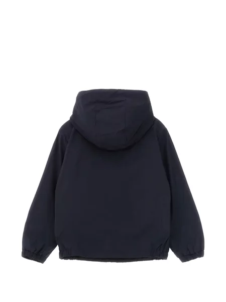 Kurtka dziecięca Moncler Enfant niebieska