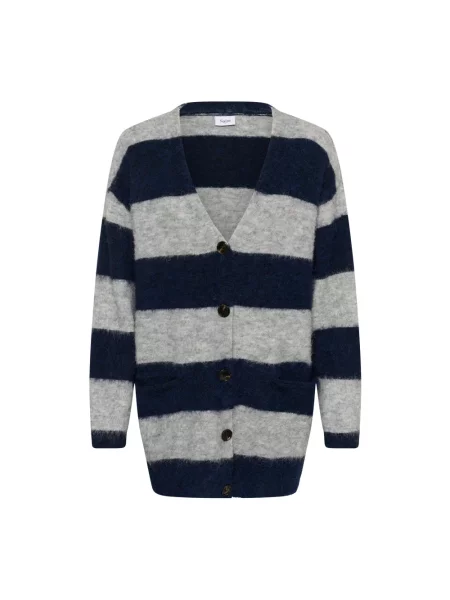 Dzianinowy sweter Saint Tropez szary