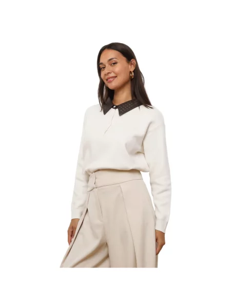 Pulover La Modeuse bej