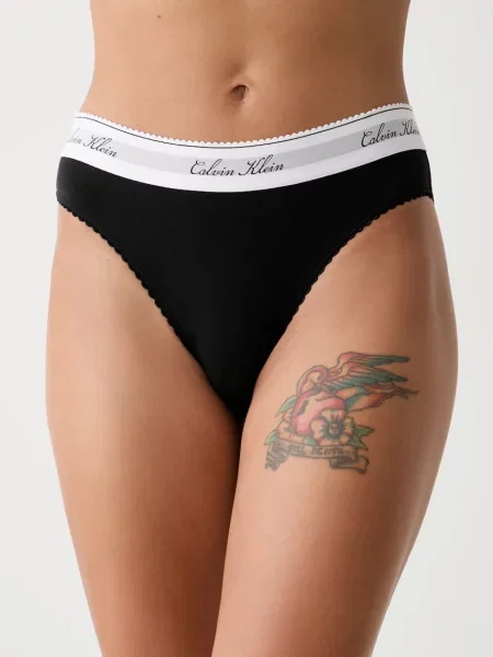 Calvin Klein Underwear nohavičky dámske s bavlnou čierna