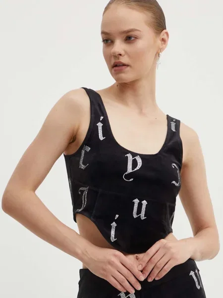 Juicy Couture Top Cait negru