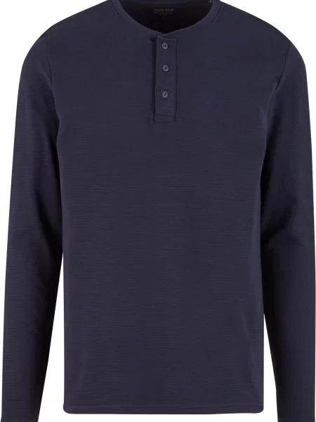 INDICODE JEANS Tričko Erikos námořnická modř