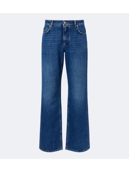 Blugi cu picior larg Dolce&gabbana albastru