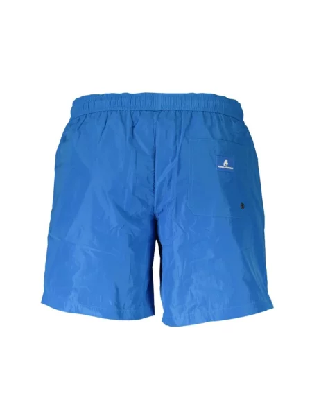 Kąpielówki Karl Lagerfeld Beachwear niebieskie