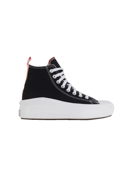 Platform talpú félcipő Converse fehér