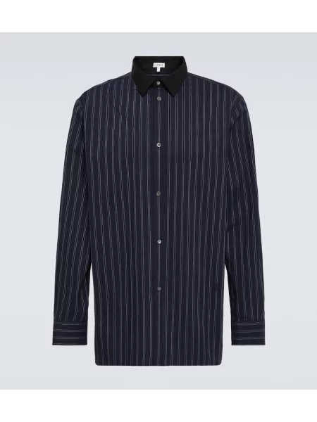 Cămașă Loewe cu dungi din poplin