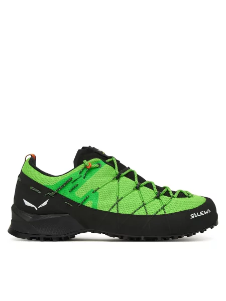 Sneakerși Salewa verde