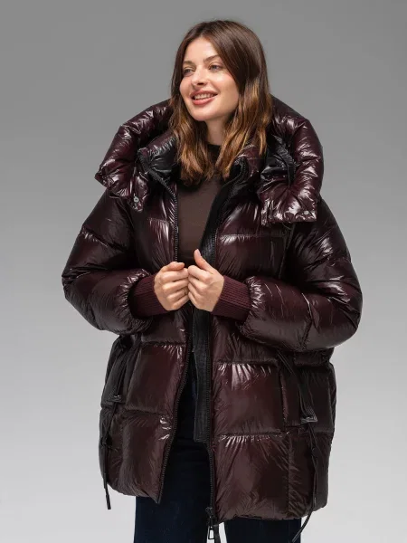 Зимова куртка VIVA WEAR коричневий