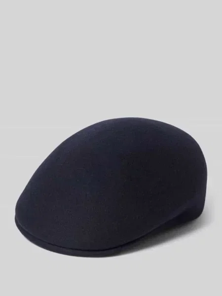 Kaszkiet z czystej wełny Müller Headwear granatowa