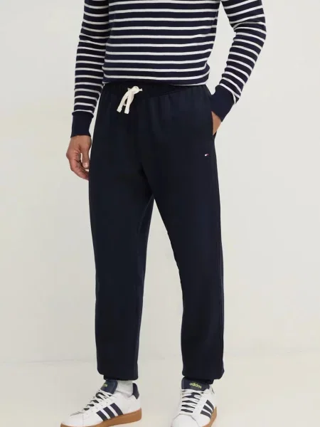 Spodnji del trenirke Tommy Hilfiger mornarsko modra