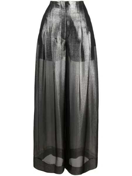 Pantaloni Alberta Ferretti cu talie înaltă