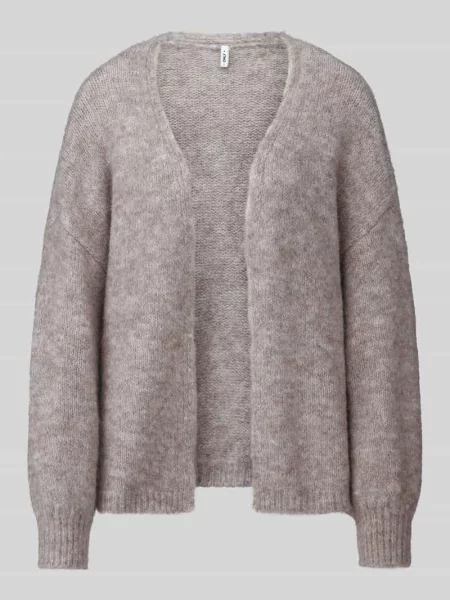 Kardigan rozpinany o kroju regular fit z dodatkiem wełny model NELLIE' Only