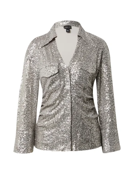 River Island Blúz ezüstszürke