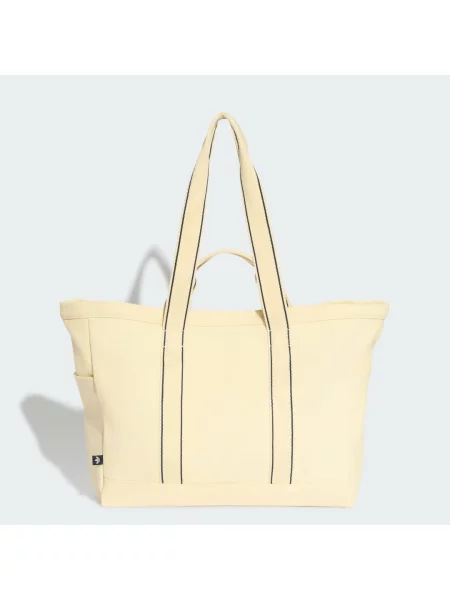 Torba adidas OG Sport Canvas Tote Bag Warm Vanilla/ Night Indigo/ Gold Met. Universal beżowa