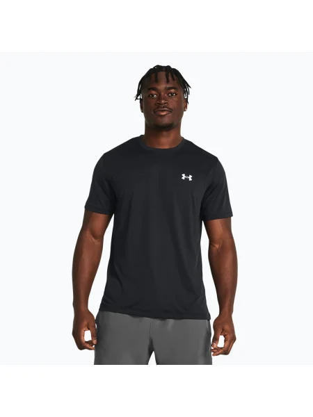 Tricou de alergare pentru bărbați Under Armour Streaker black/reflective negru