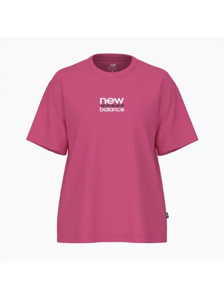 Дамска тениска New Balance Sport Relaxed Graphic dragonbe розово