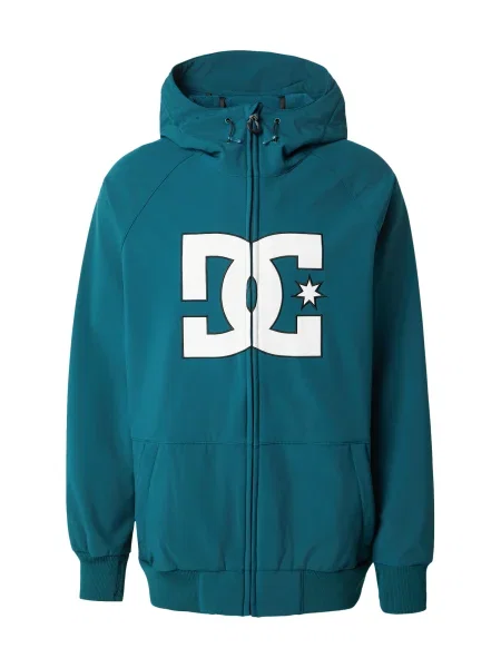 DC Shoes Zunanja jakna SPECTRUM voda / črna bela