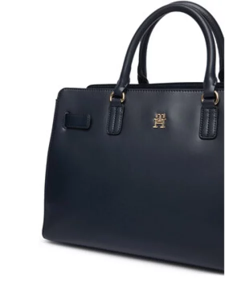 TOMMY HILFIGER Ručna torbica JOY mornarsko plava / svijetlo crvena bijela