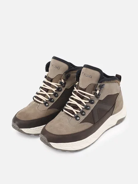 Шкіряні Черевики YUKI коричневий