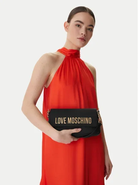 Geantă LOVE MOSCHINO negru