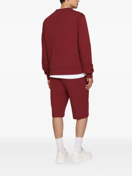 Pantaloni scurți Dolce & Gabbana cu imagine roșu