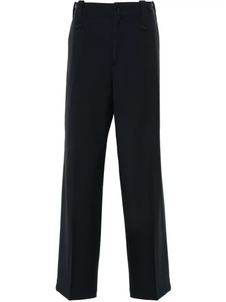 Pantaloni Paura de lână albastru