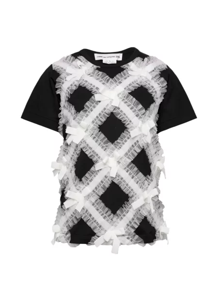 Koszulka dziecięca Comme Des Garcons Girl czarna