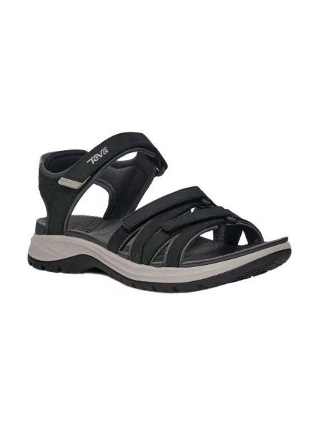 Sneakerși Teva din piele negru