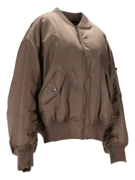 Geacă bomber Saint Laurent maro