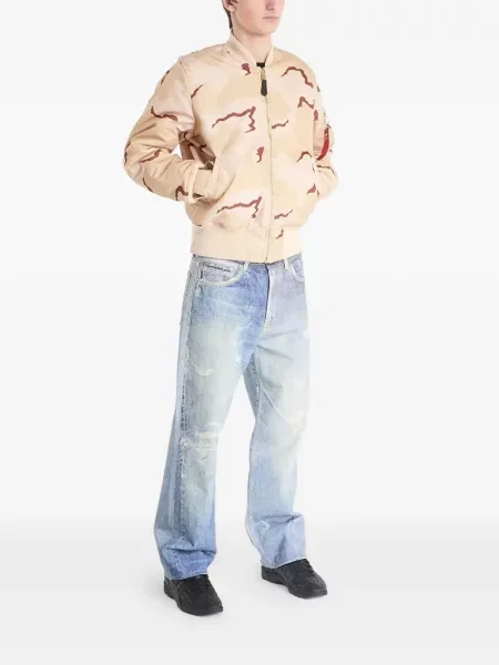 Geacă bomber Alpha Industries cu imagine cu model camuflaj