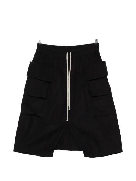 Pantaloni scurți cargo Rick Owens Drkshdw negru