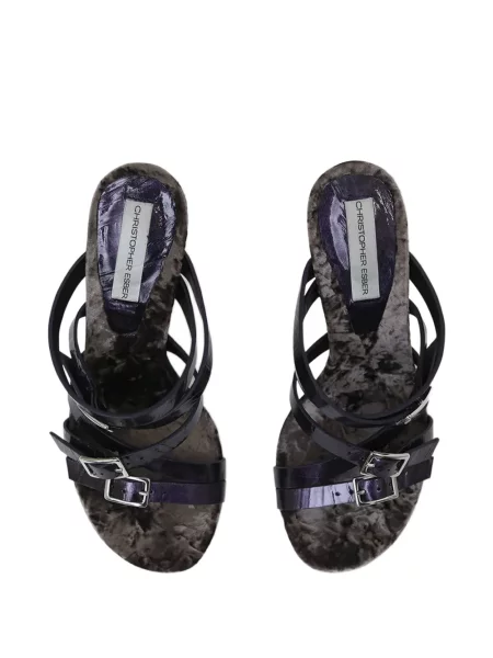 Sandale Christopher Esber cu bretele violet