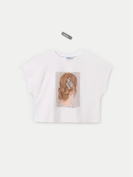 Mayoral Tricou Écru