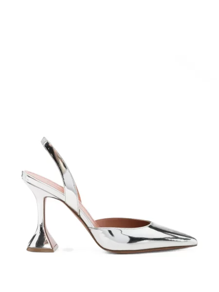 Pantofi cu toc Amina Muaddi slingback