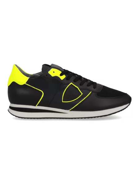 Buty do biegania Philippe Model skórzane do biegania czarne