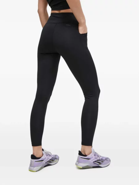 Pantaloni Adidas cu dungi cu autograf alergare albastru