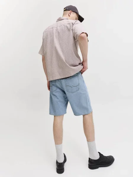 Джинсовые шорты Jack & Jones голубые
