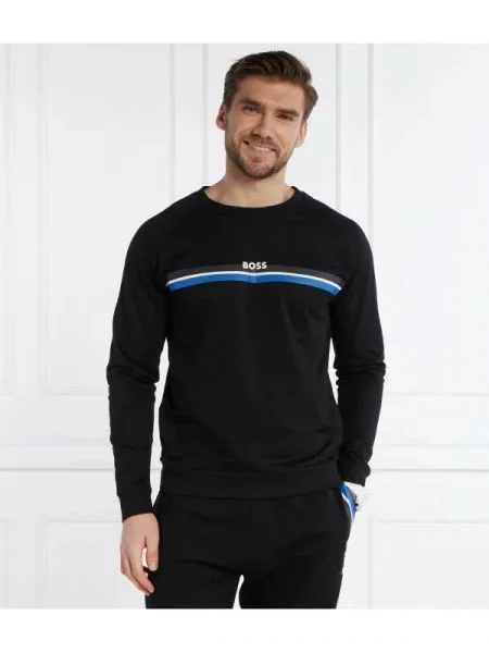 BOSS BLACK Hanorac Authentic Sweatshirt negru